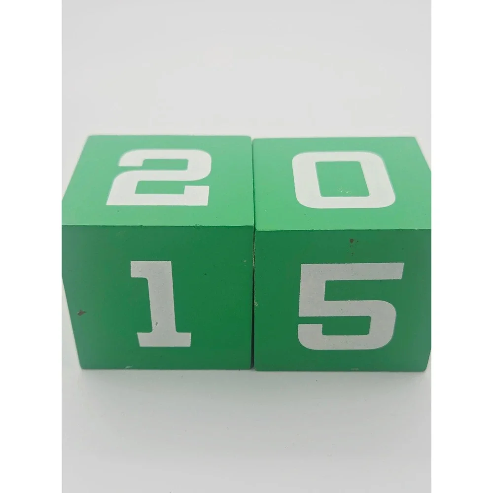Friends TV Show Central Perk Wooden Perpetual Block Calendar Desktop Decor s21